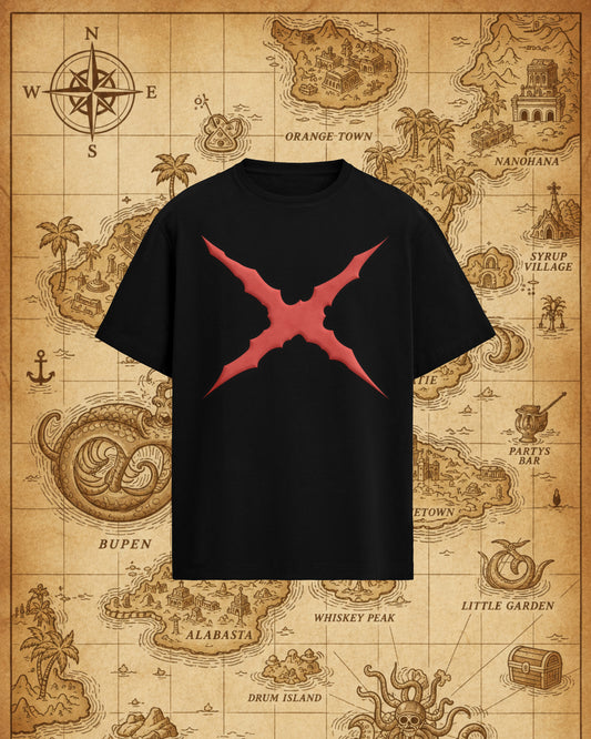Monkey D Luffy T-shirt (Black)
