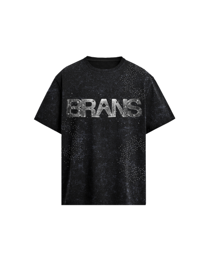 Brans is Bulletproof black T-shirt