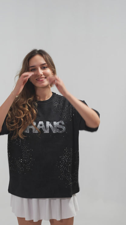 Brans is Bulletproof black T-shirt