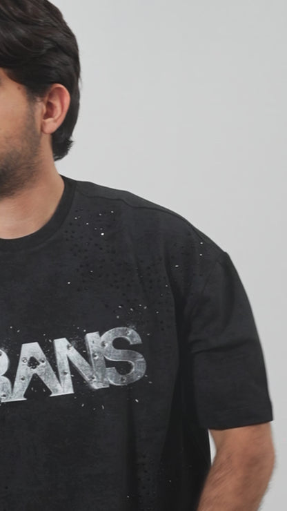 Brans is Bulletproof black T-shirt